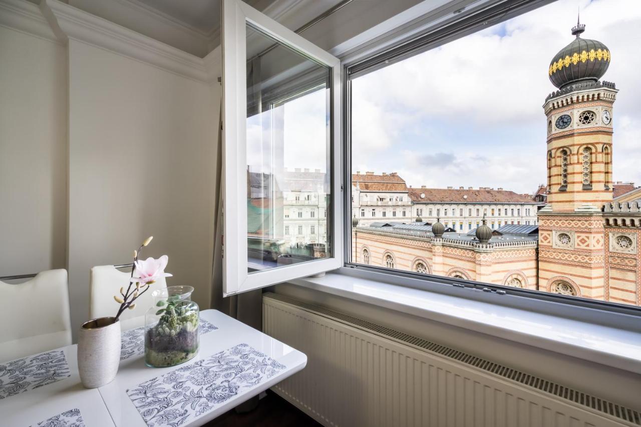 Breathless Panorama Synagogue Elegant Attic Free Parking Reservation Needed Budapesta Exterior foto